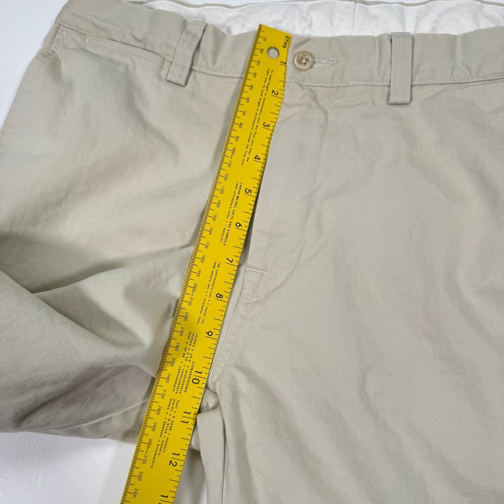 Polo Ralph Lauren Mens Chinos Pants 34x32 Khaki Classic Fit 100% Cotton Casual - Picture 13 of 16